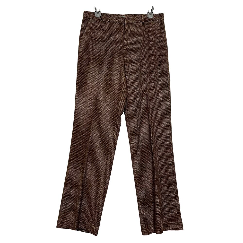 Lauren Ralph Lauren Womens Pants 8 Wool Blend Old Money Chic Heritage Academia